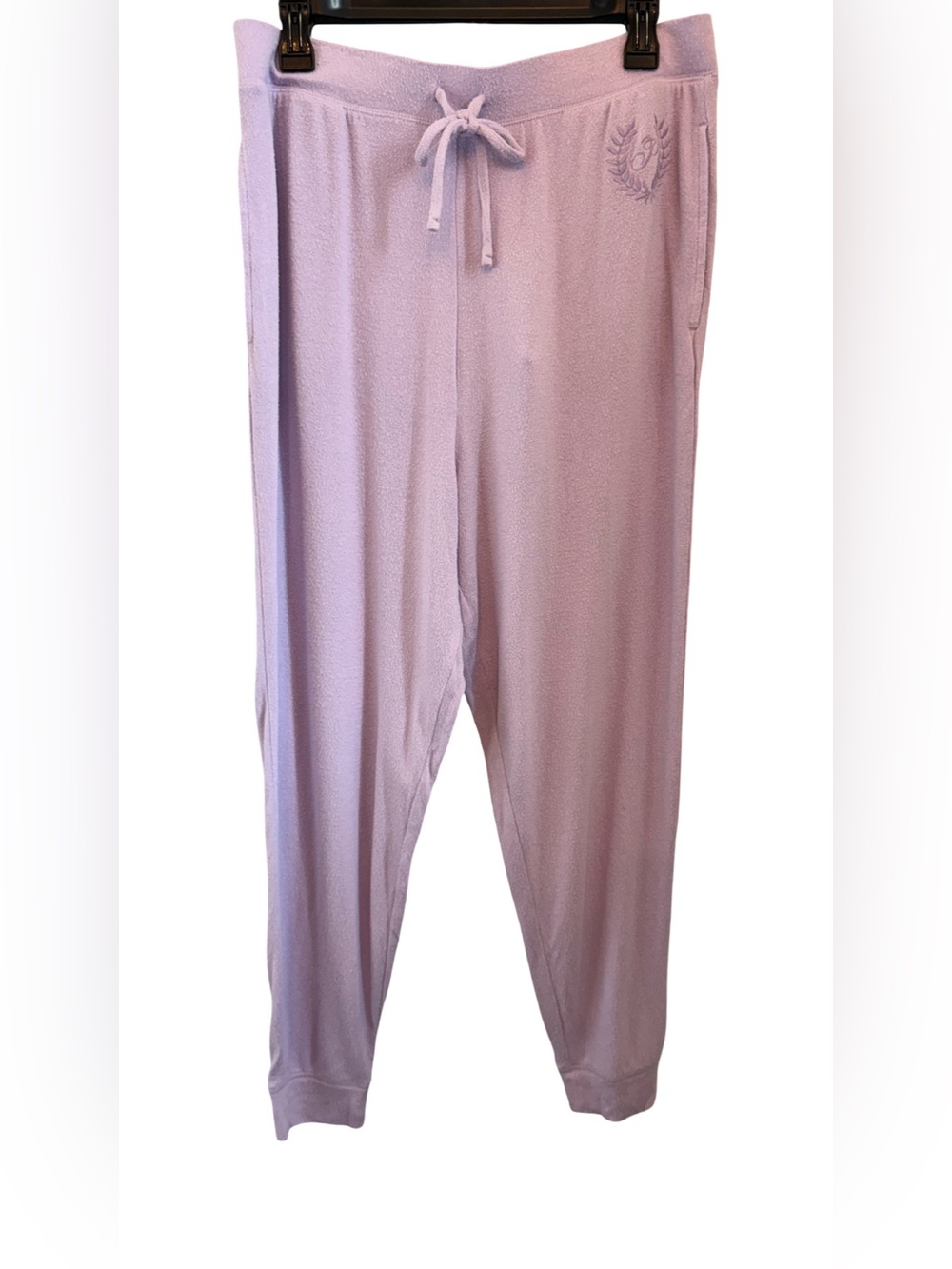 Victoria’s Secret PINK Lavender Jogger Lounge Pants Women’s Large Pajama